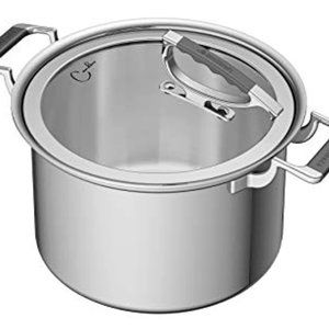 8 Quart Tri-Ply Bonded Stainless Steel ( new with box)